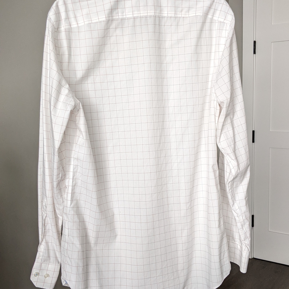 Banana Republic Slim Fit Shirt - White and Red - Picture 3 of 5